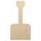 Snow Shovel Unfinished Wood Shape Piece Cutout for DIY Craft Projects